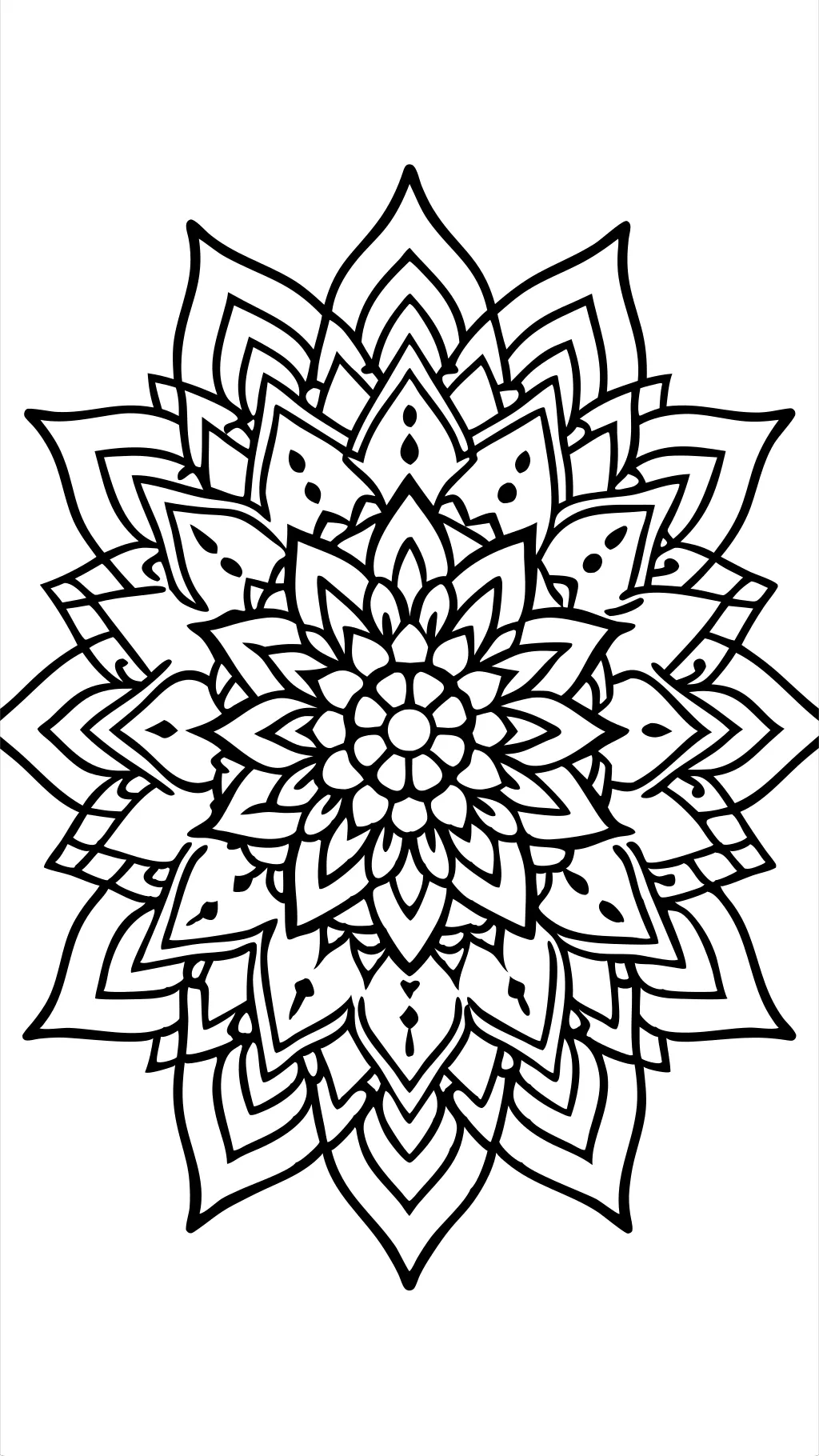 mandala printable coloring pages